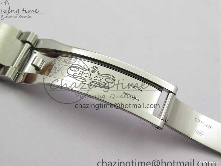 0103 FashionForward Oyster Perpetual 41mm 124300 ROF 1:1 Best Edition 904L Steel Dark Blue Dial on SS Bracelet A 2666